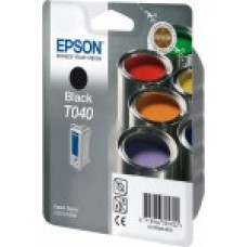 Epson Branded T040  Black Ink Cartridge.