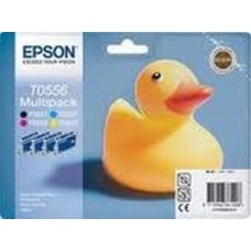 Epson Branded T0556 Ink Cartridge Set.