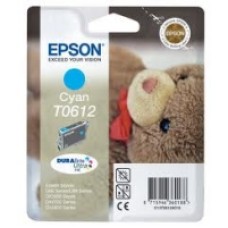 Epson Branded T0612 Cyan Ink Cartridge.