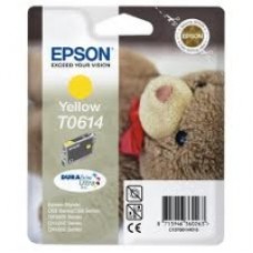 Epson Branded T0614 Yellow Ink Cartridge.