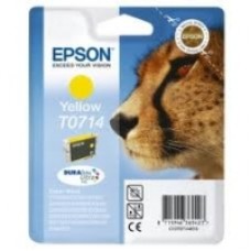 Epson Branded T0714 Yellow Ink Cartridge.