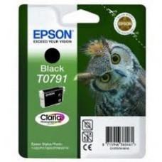 Epson Branded T0791 Black Ink Cartridge.