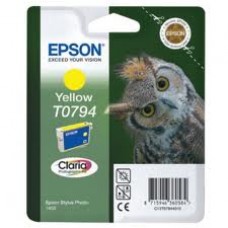 Epson Branded T0794 Yellow Ink Cartridge.