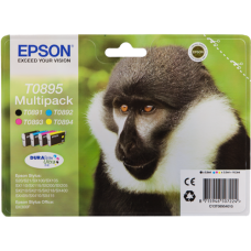 Epson Branded T0895 Ink Cartridge Set.