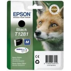 Epson Branded T1281 Black Ink Cartridge.