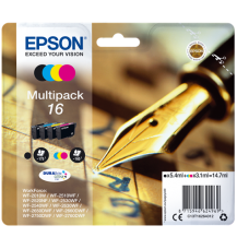 Epson Branded T1626 Ink Cartridge Set.