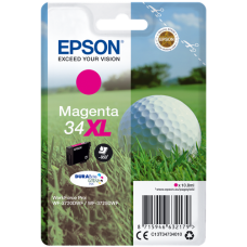 Epson Branded T3473XL Magenta Ink Cartridge.