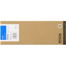 Epson Wide Format T5442 Cyan Ink Cartridge.