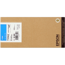 Epson Wide Format T5962 Cyan Ink Cartridge.