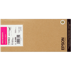 Epson Wide Format T5963 Magenta Ink Cartridge.