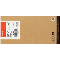 Epson Wide Format T596A Orange Ink Cartridge.