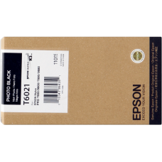 Epson Wide Format T6021 Photo Black Ink Cartridge.