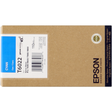 Epson Wide Format T6022 Cyan Ink Cartridge.