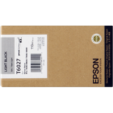 Epson Wide Format T6027 Light Black Ink Cartridge.