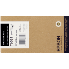 Epson Wide Format T6031 Photo Black Ink Cartridge.