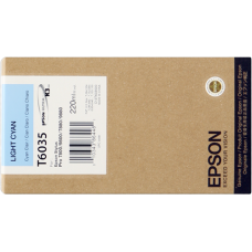 Epson Wide Format T6035 Light Cyan Ink Cartridge.