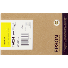 Epson Wide Format T6054 Yellow Ink Cartridge.