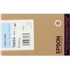 Epson Wide Format T6055 Light Cyan Ink Cartridge.