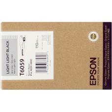 Epson Wide Format T6059 Light Light Black Ink Cartridge.