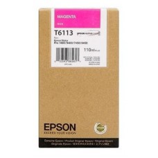 Epson Wide Format T6113 Magenta Ink Cartridge.