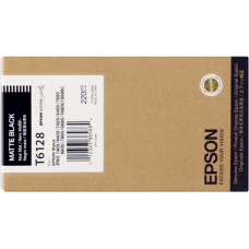 Epson Wide Format T6128 Matte Black Ink Cartridge.