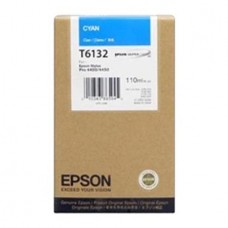 Epson Wide Format T6132 Cyan Ink Cartridge.