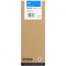 Epson Wide Format T6142 Cyan Ink Cartridge.