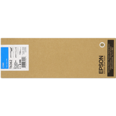 Epson Wide Format T6362 Cyan Ink Cartridge.