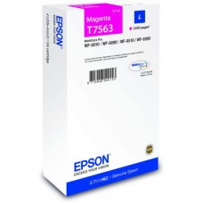 Epson WorkForce Pro T7563 Magenta Ink Cartridge.