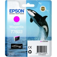 Epson Wide Format T7603 Vivid Magenta Ink Cartridge.