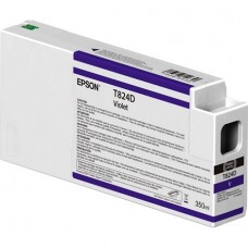 Epson Wide Format T824D Violet Ink Cartridge.