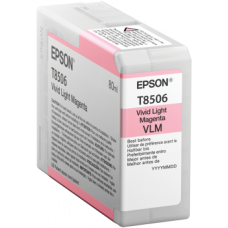 Epson Wide Format T8506 Light Magenta Ink Cartridge.