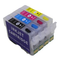 Epson Compatible T2715 Empty Refillable Cartridge Set.