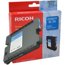 Ricoh GC21C Genuine Ink Cartridge Cyan.