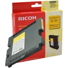 Ricoh GC21Y Genuine Ink Cartridge Yellow.