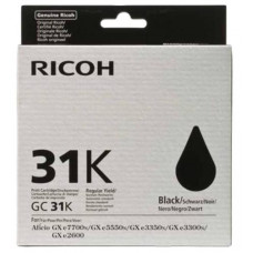 Ricoh GC31K Genuine Ink Cartridge Black.