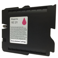 Ricoh Compatible GC21 Remanufactured Cartridge Magenta.