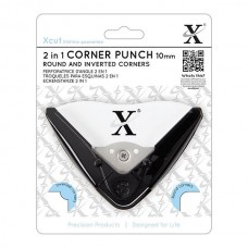Xcut Corner Border Punch - 2 in 1 (10mm Radius).
