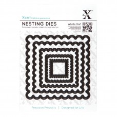Xcut Nesting Dies - Scalloped Square.