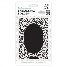 Xcut A6 Embossing Folder - Swirls.