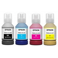 Epson T49N Dye Sublimation 4 Colour  Ink Set, 140ml each of CMYK.