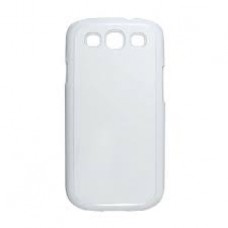 White Plastic Samsung S3 i9300 Sublimation Case