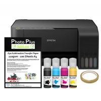 Sublimation Printer Bundle - Epson Ecotank ET-2810 & HobbyPrint® Sublimation Accessory Kit.