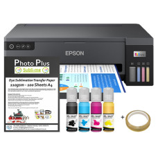 Sublimation Printer Bundle - Epson Ecotank ET-14100 & HobbyPrint® Sublimation Accessory Kit.
