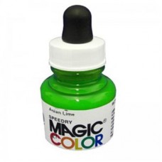 Liquid Acrylic Ink 28ml bottle with pipete MC310 - Asian Lime.